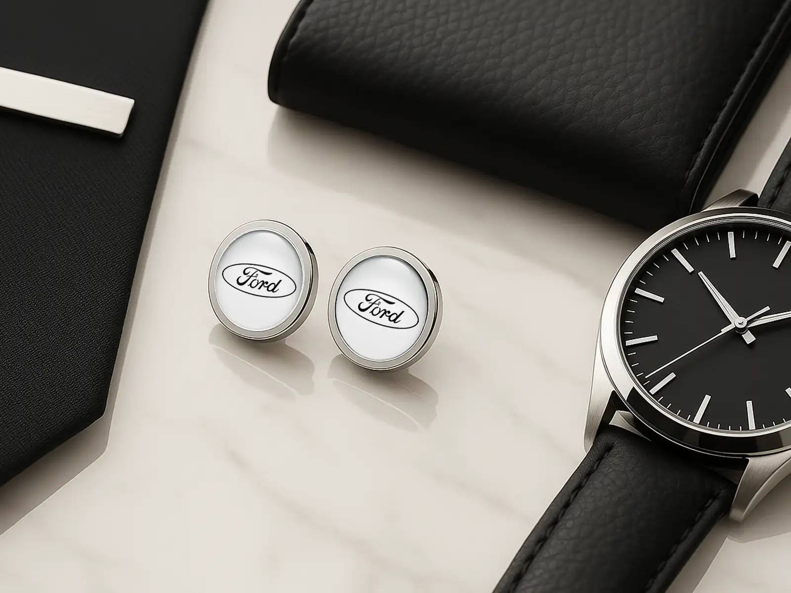 Ford Gemelos Elegantes Moda Hombre Universal Premium